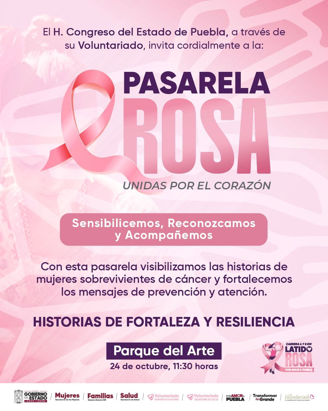 Pasarela Rosa 2026 | Unidas por el Corazón – Carrera Latido Rosa